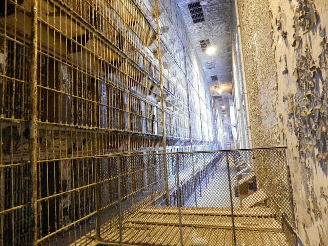 Ohio State Reformatory cell bars