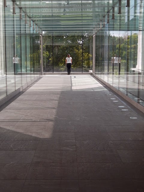 Cleveland Art Museum  interior glass