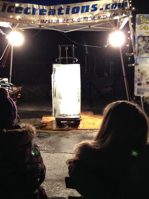 Kennywood Holiday Lights  ice creations
