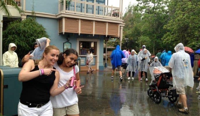 How to skip the lines at Disney -Rainy Day at Disney