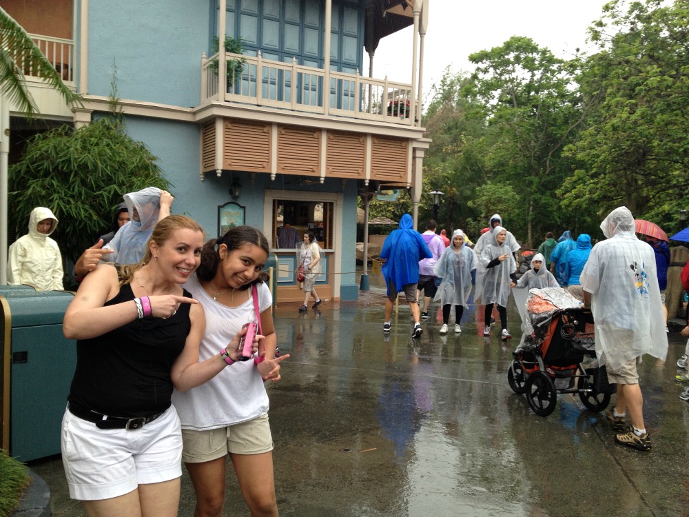 Rainy Day at Disney