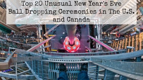 Unusual New Year's eve Ball Dropping Ceremonies