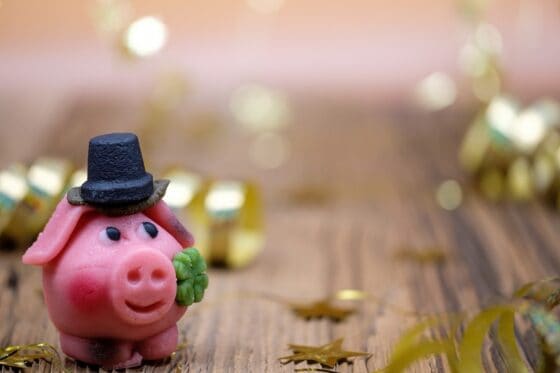 Unusual New Year's Traditions - germany marzipan pig