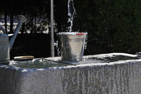 Unusual New Year's Traditions - puerto rice bucket of water