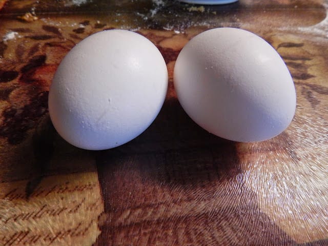 Newfoundland Chocolate Swiss Miss Cake eggs