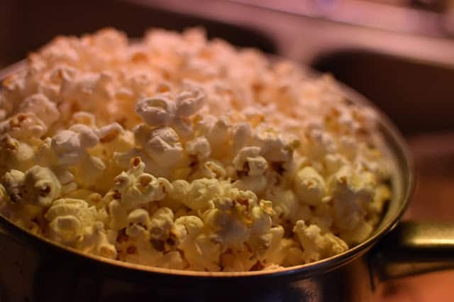 Buttered Popcorn Carameltini recipe popcorn