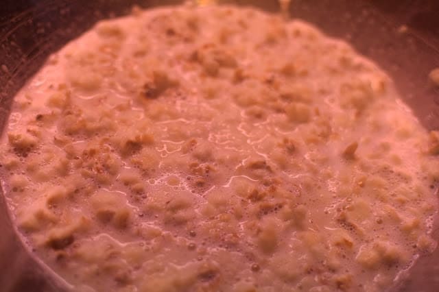 popcorn in cream