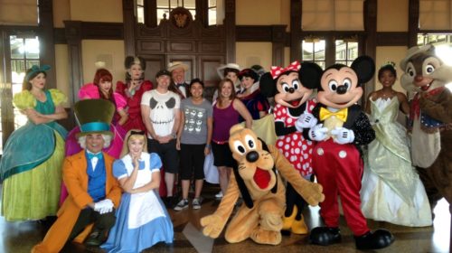 First Family at Magic Kingdom