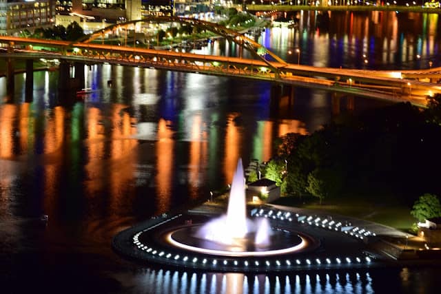 point state park fountain