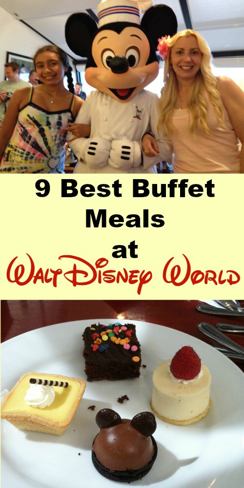 Buffet meals at Disney World