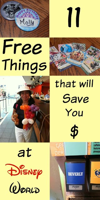 Looking for a way to save money at Walt Disney World? From free drinks to balloons and collector cards, here's the best free stuff at Disney World!