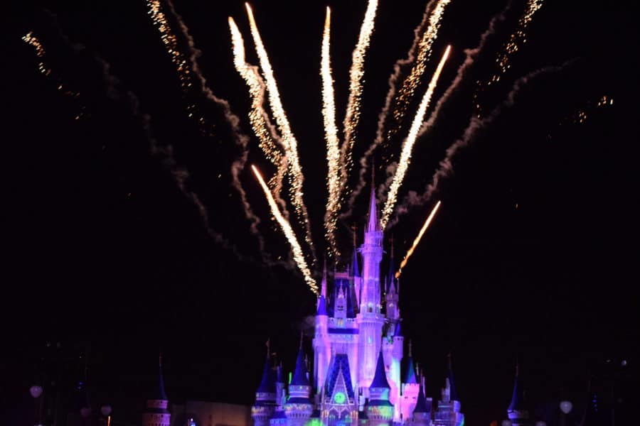 Happy Hallowishes fireworks at Mickey's Not-So-Scary Halloween Party