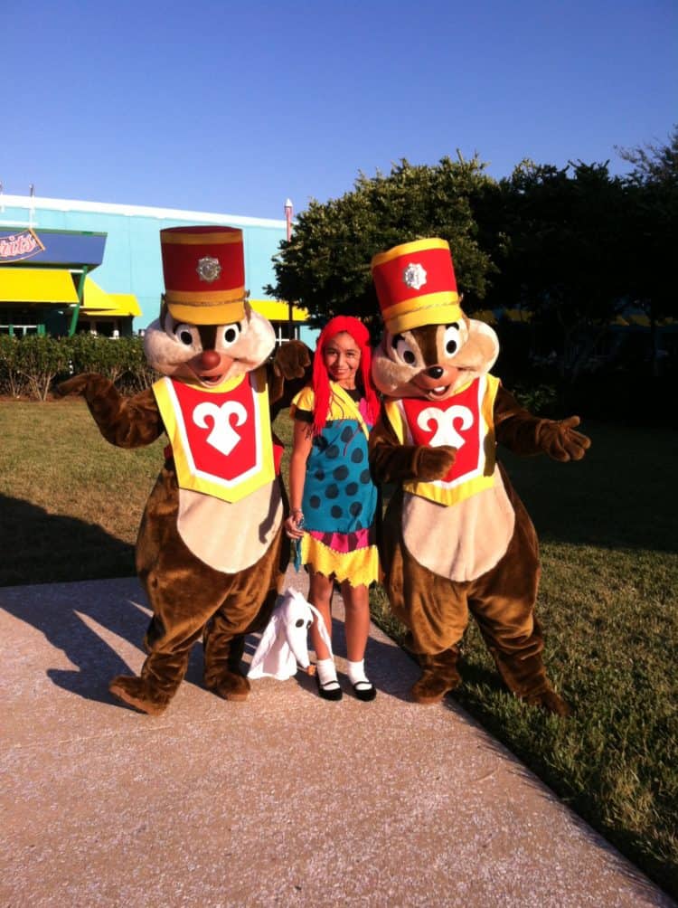 Chip N' Dale Halloween at Disney