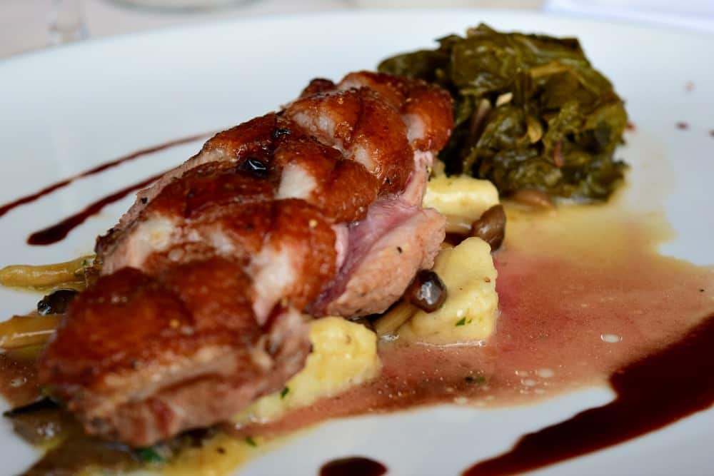 Wolfgang Puck Cafe duck