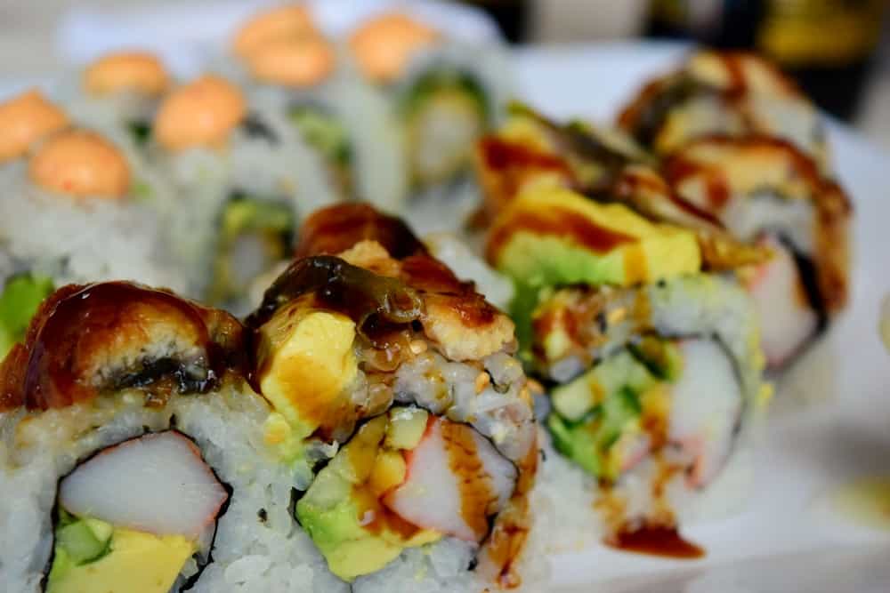 Wolfgang Puck Cafe sushi