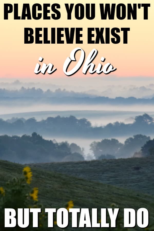 Think Ohio is just a state in the Midwest? Think again. From beautiful beaches to sunrises that will bring a tear to your eye, here's seven places that you won't believe exist in Ohio - but totally do! #Midwest #Ohio #OhioFindItHere #MidwestTravel 
