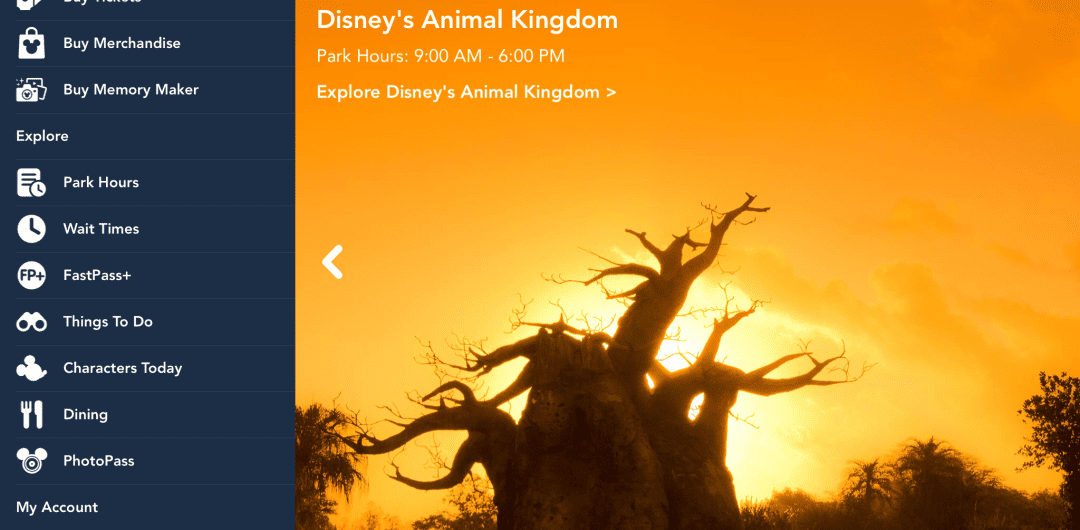 My Disney Experience App