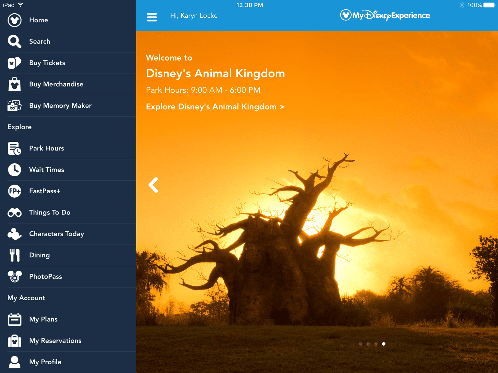 My Disney Experience App