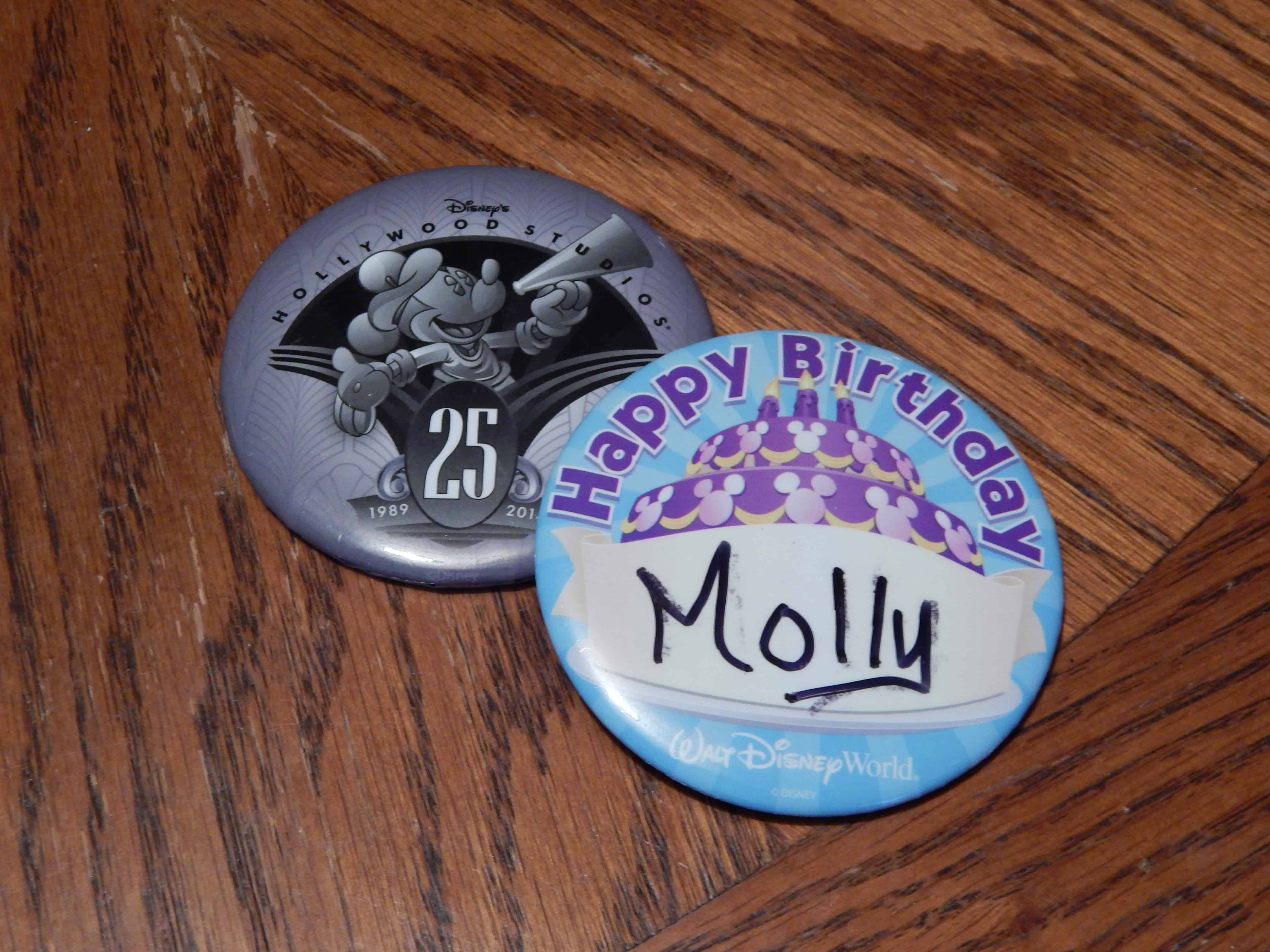 Celebration buttons