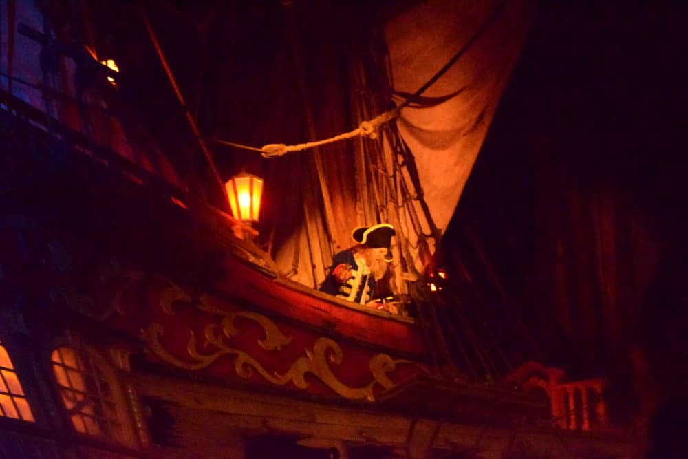 Pirates of the Caribbean ride