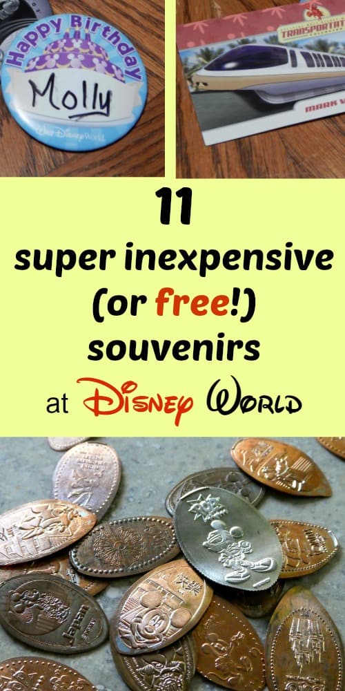 11 cSuper inexpensive (or free!) souvenirs at WDW