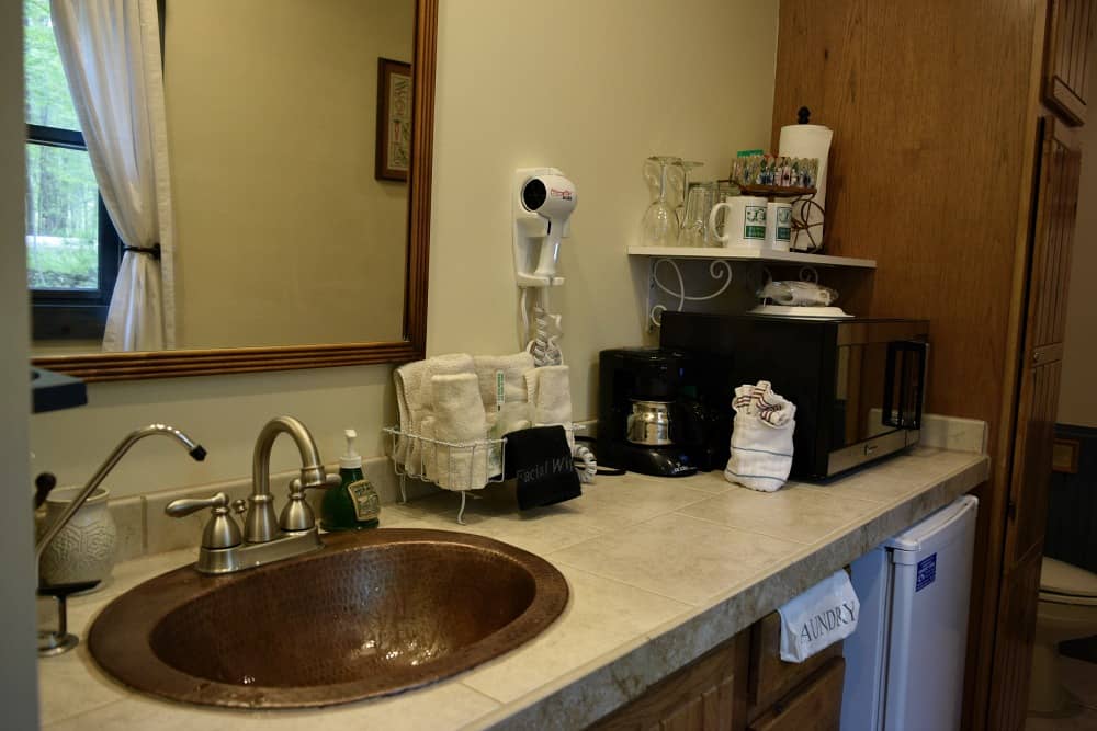 Inn and Spa Vanity Area