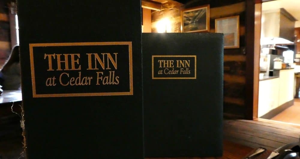 Inn and Spa Kindred Spirits menu