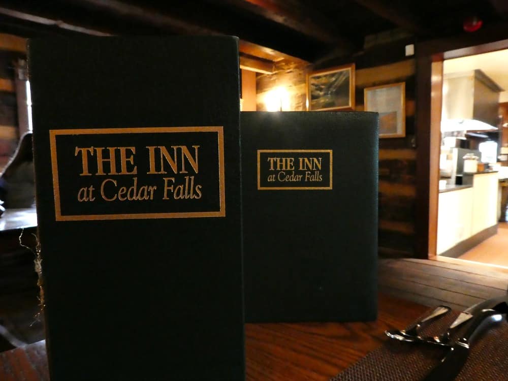 Inn and Spa Kindred Spirits menu