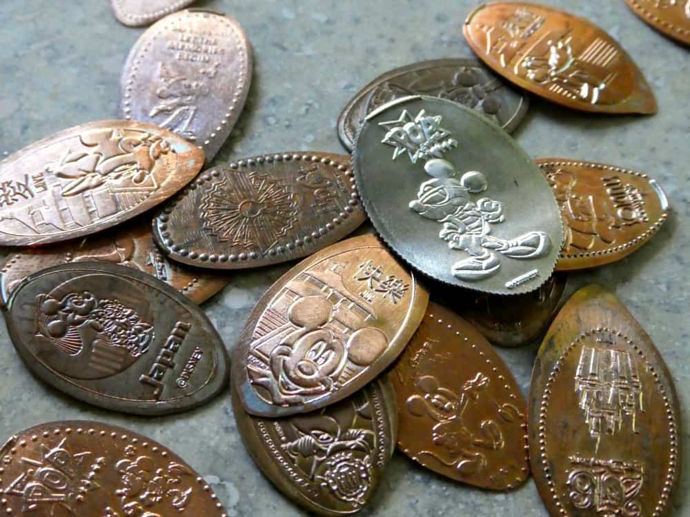 Pressed pennies at WDW