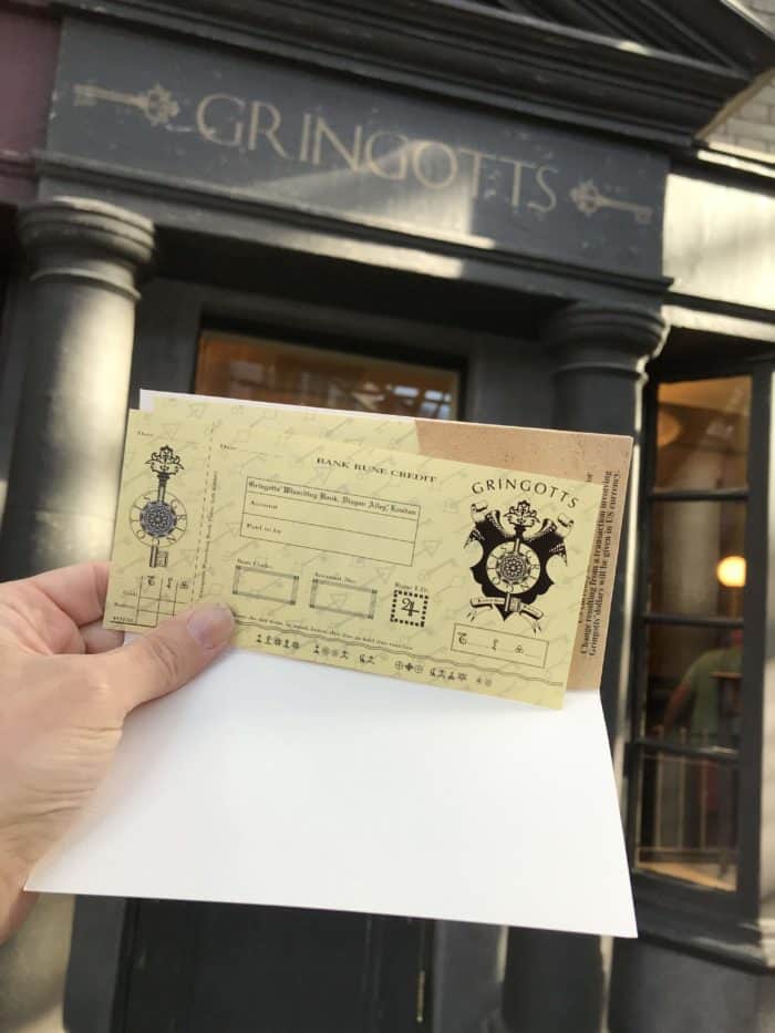 best things to do at Wizarding World of Harry Potter: Exchange muggle money