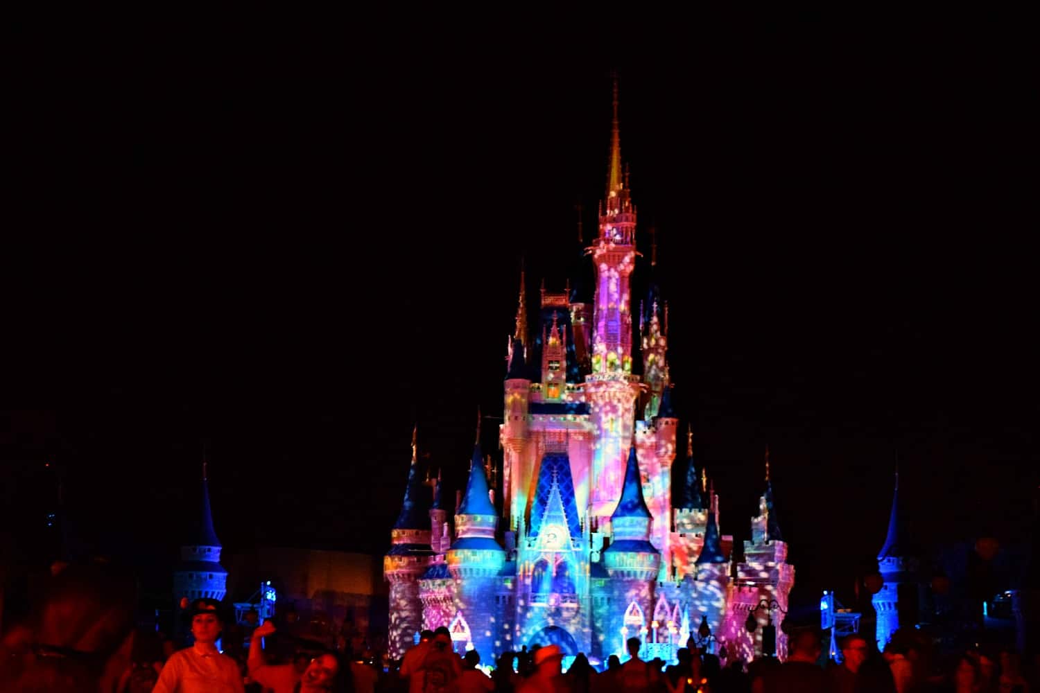 Cinderella Castle MNSSHP Mickey' Not So scary Halloween Party