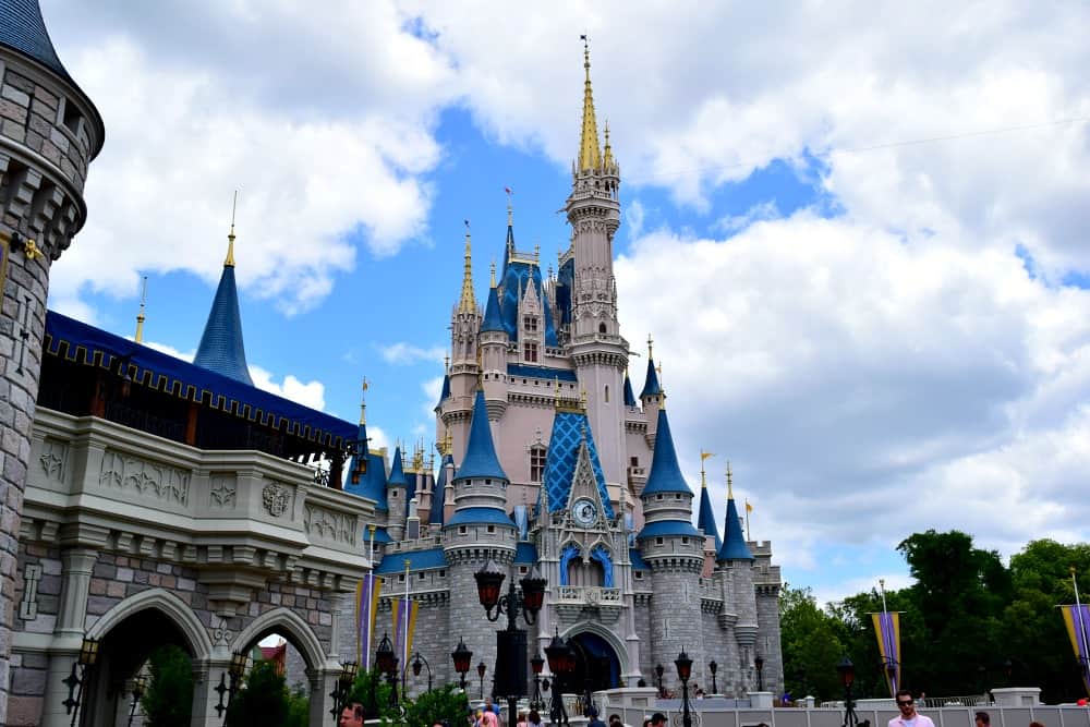 Cinderella Castle side view