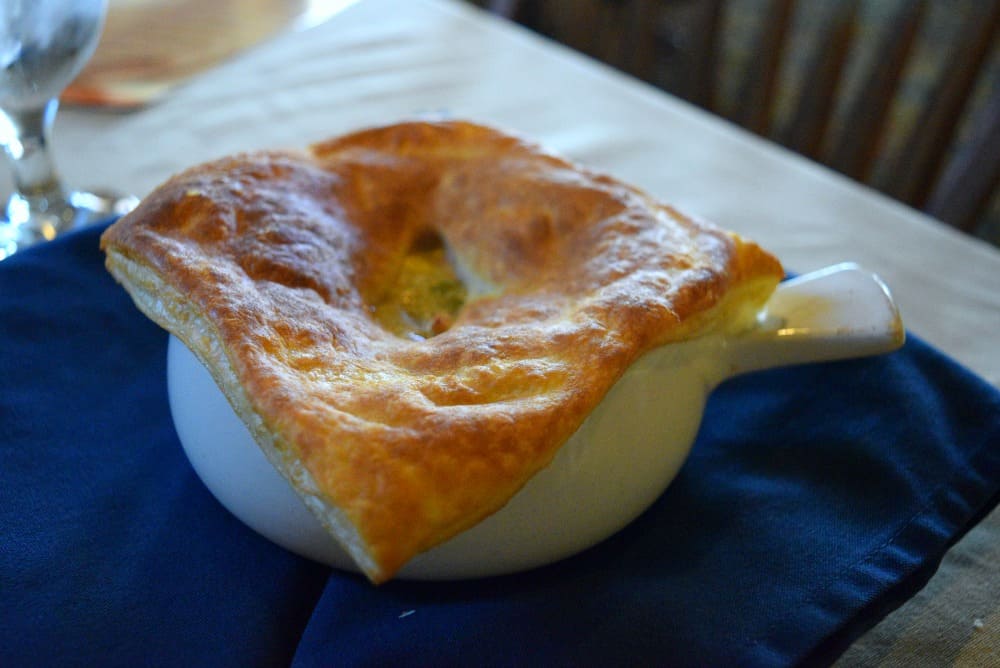 Hueston Woods Lodge Chicken pot pie