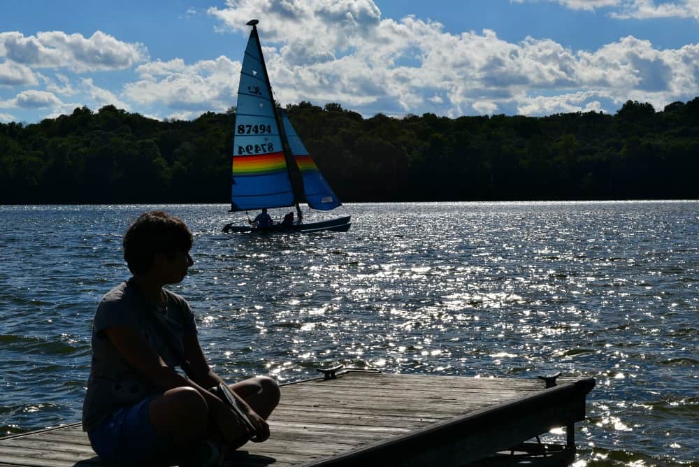 Hueston Woods Lodge Dock