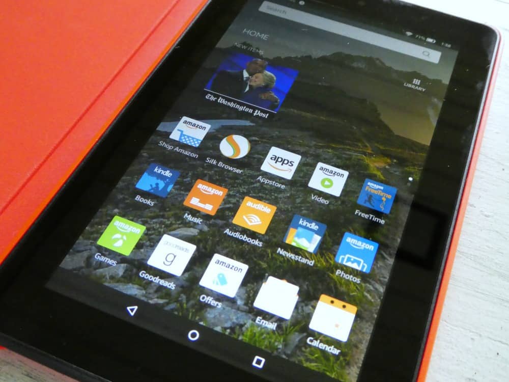 Kindle fire Vertical