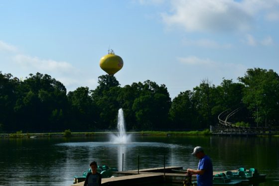 Lake Rudolph and water tower