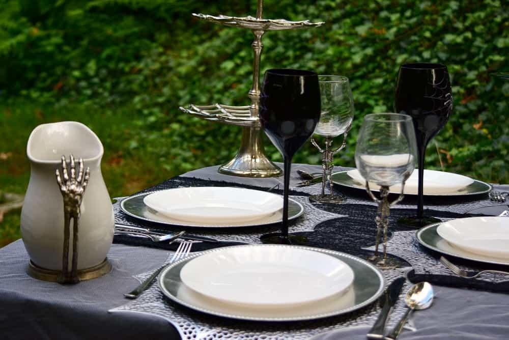 Halloween tablescape