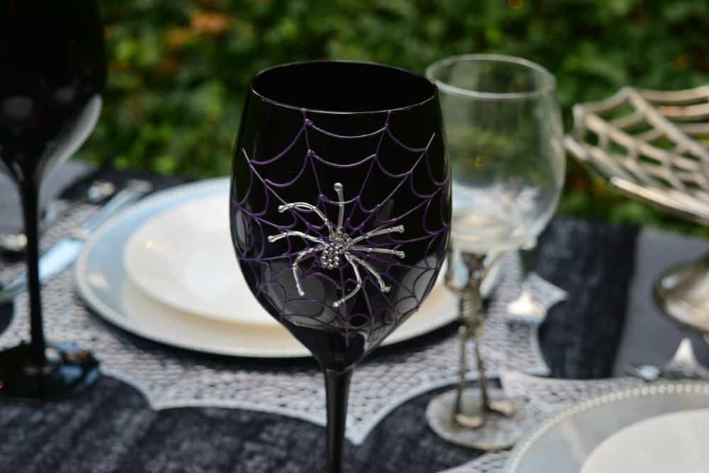 Goblet Halloween Tablescape