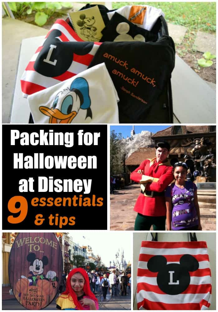 Packing for Halloween at Disney 9 essentials and tips
