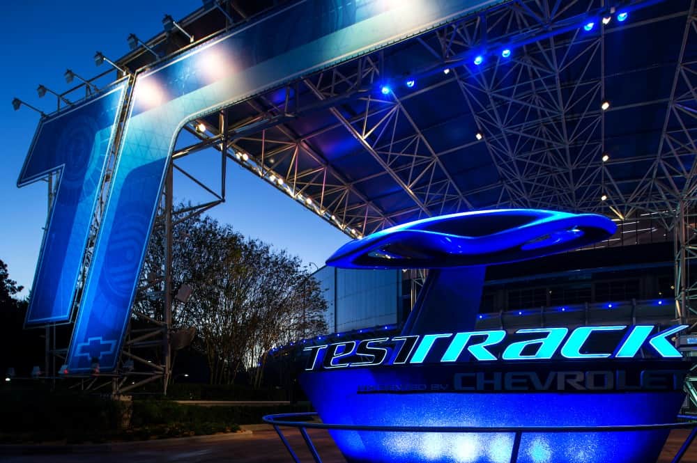 test-track-at-night