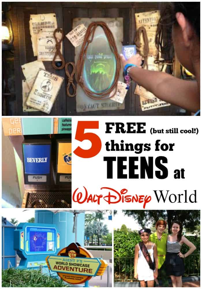 5 free things for teens to do at Walt Disney World