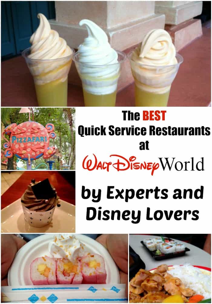 Best Quick Service restaurants at Walt Disney World
