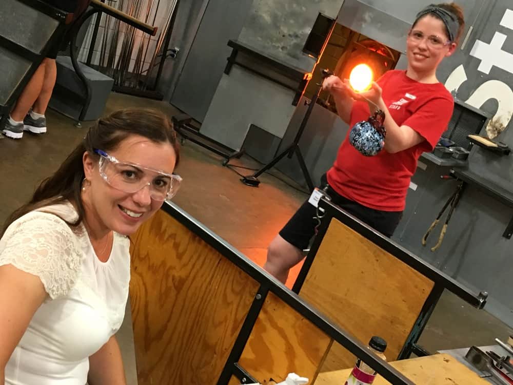 Finger Lakes glass blowing