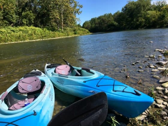 Finger Lakes kayaking holiday
