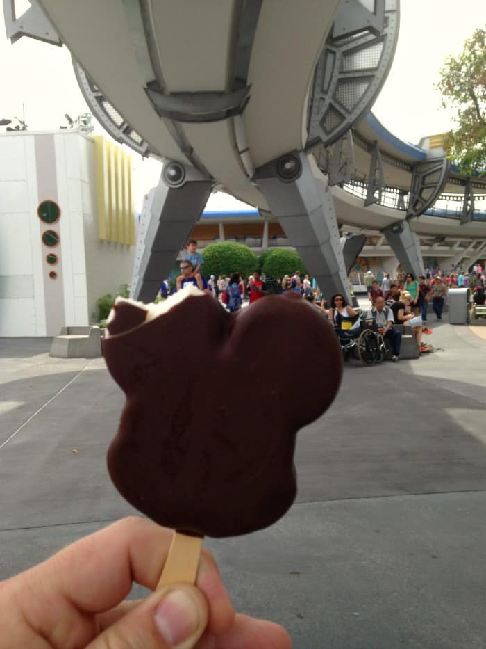 Mickey Premium ice cream Tomorrowland