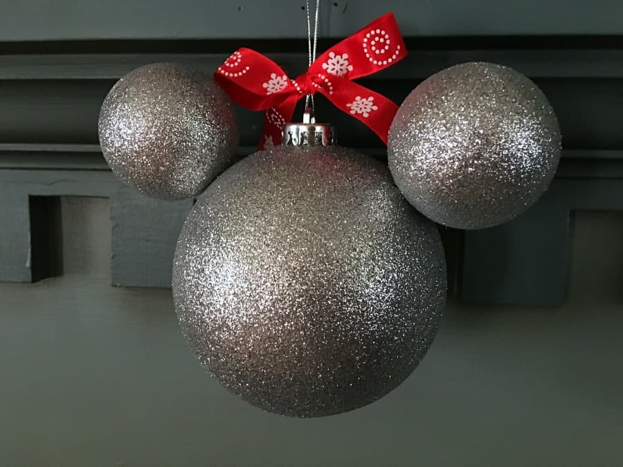 DIY Mickey Ornaments