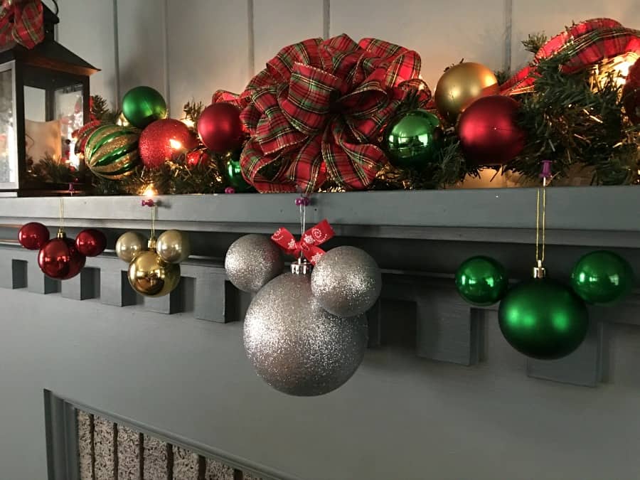DIY Mickey Ornaments