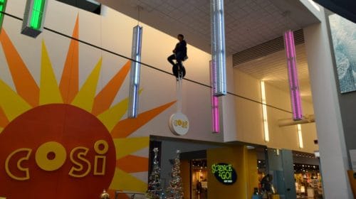 Indoor Columbus, Ohio activities COSI Unicycle