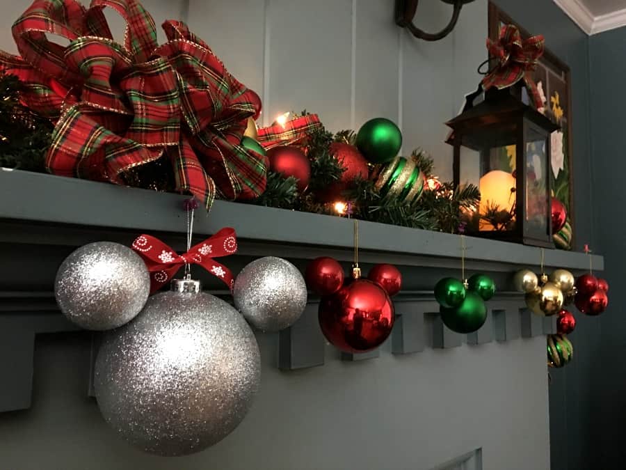 DIY Mickey ornaments