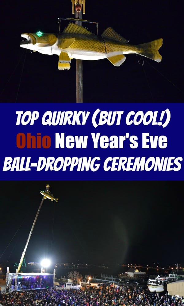 Ohio New Year's Eve ball-dropping ceremonies are all about quirky and cool. Check out our top favorites!